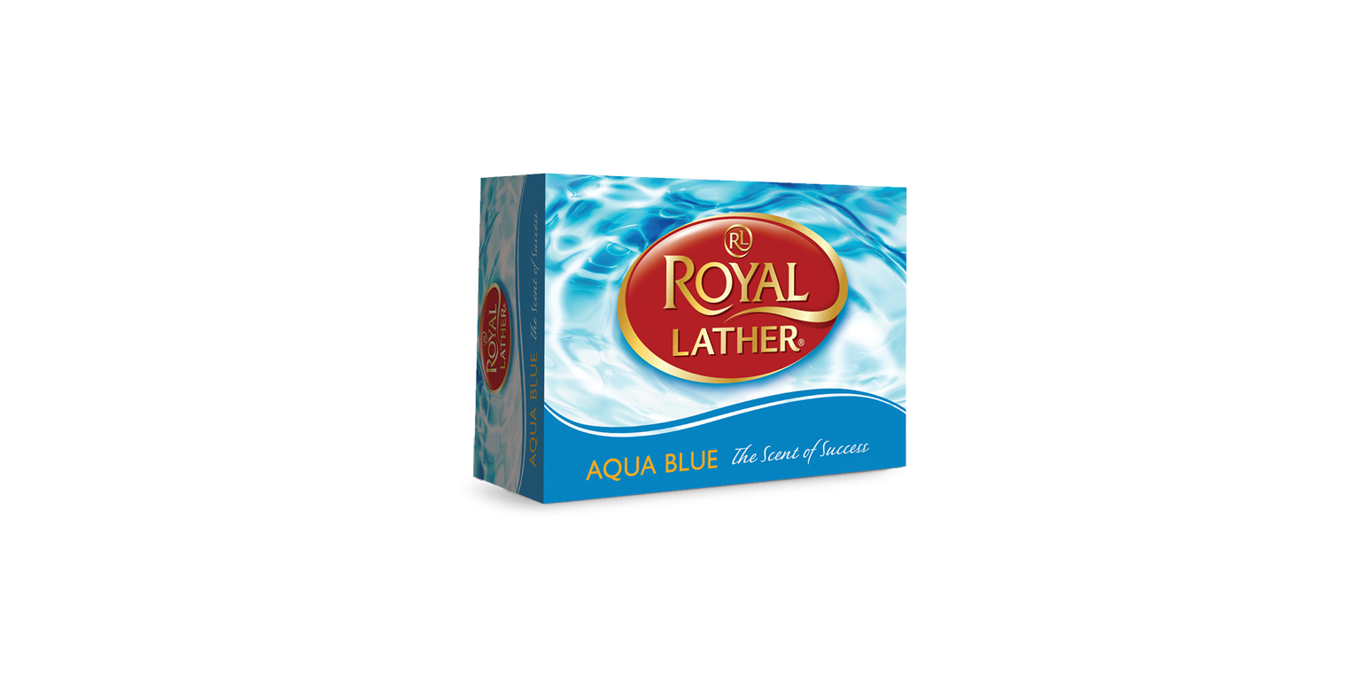 Bar Soap Royal Lather Aqua Blue