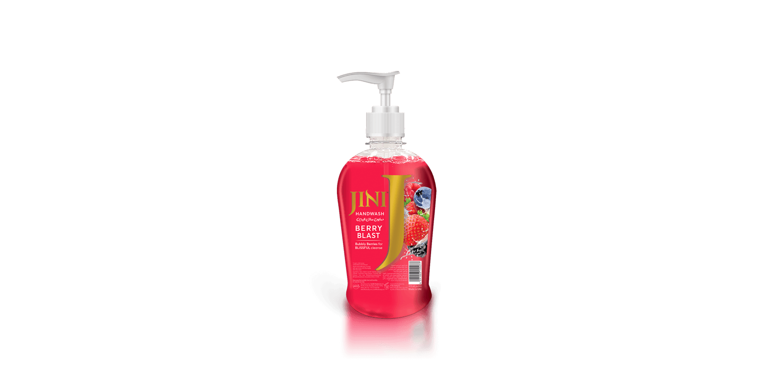 Hand Wash Jini Berry Blast Red