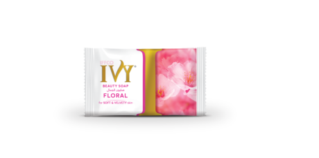 Bar Soap Ivy Floral Pink