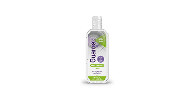 Hand Sanitizer Guardex Refreshing Lemon Green