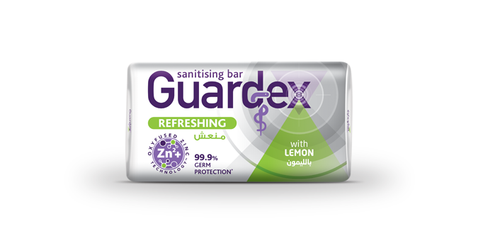 Bar Soap Guardex Refreshing Lemon Green