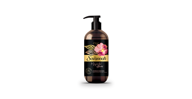 Liquid Hand Wash Savannah Majestic Glow Black