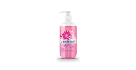 Liquid Hand Wash Savannah Moments Bright Beautiful Pink