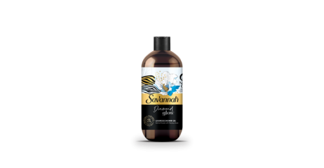 Shower Gel Savannah Diamond Glow Black