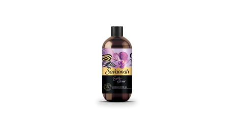 Shower Gel Savannah Exotic Glow Black