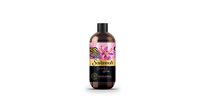 Shower Gel Savannah Oriental Glow Black