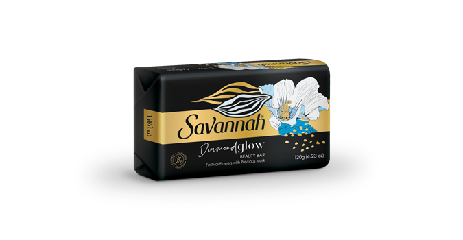 Bar Soap Savannah Diamond Glow Black