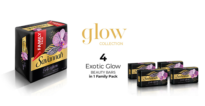 Bar Soap Savannah Exotic Glow Black