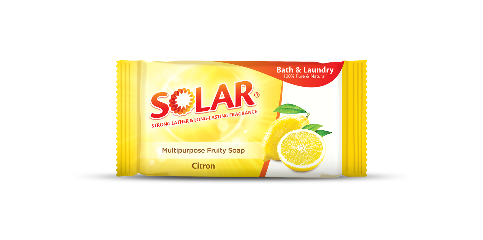 Bar Soap Solar Citron Yellow