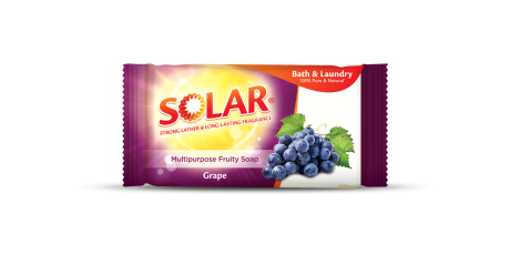 Bar Soap Solar Grapes Purple