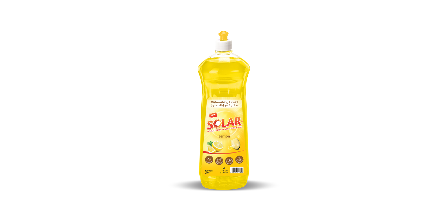 Dish Wash Solar Lemon Yellow