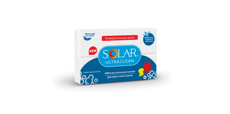 Bar Soap Solar Ultra Clean Multipurpose Bluee